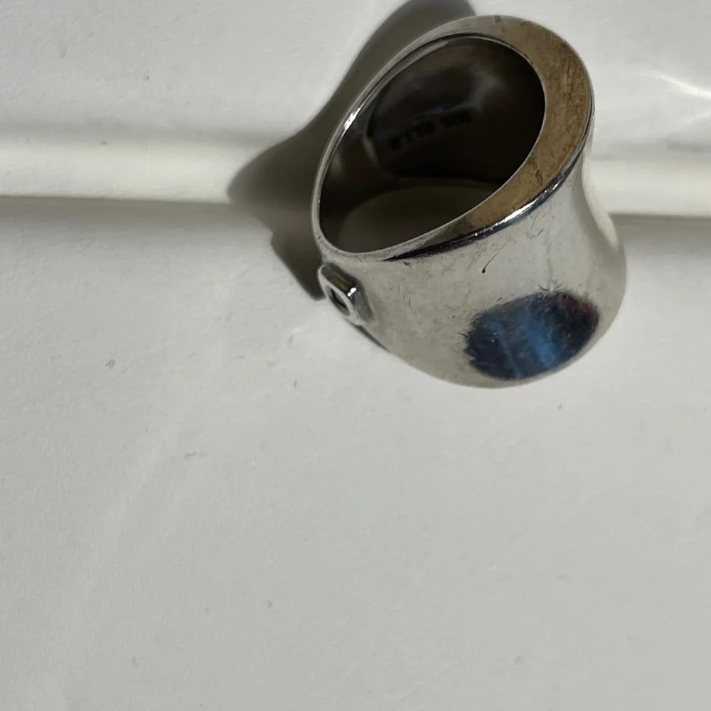 Elle Sterling Silver Ring- 925- Size 6 1/2 - Picture 14 of 16